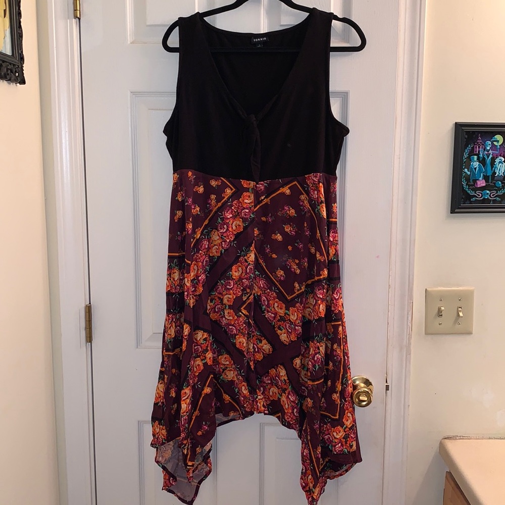 Torrid floral dress